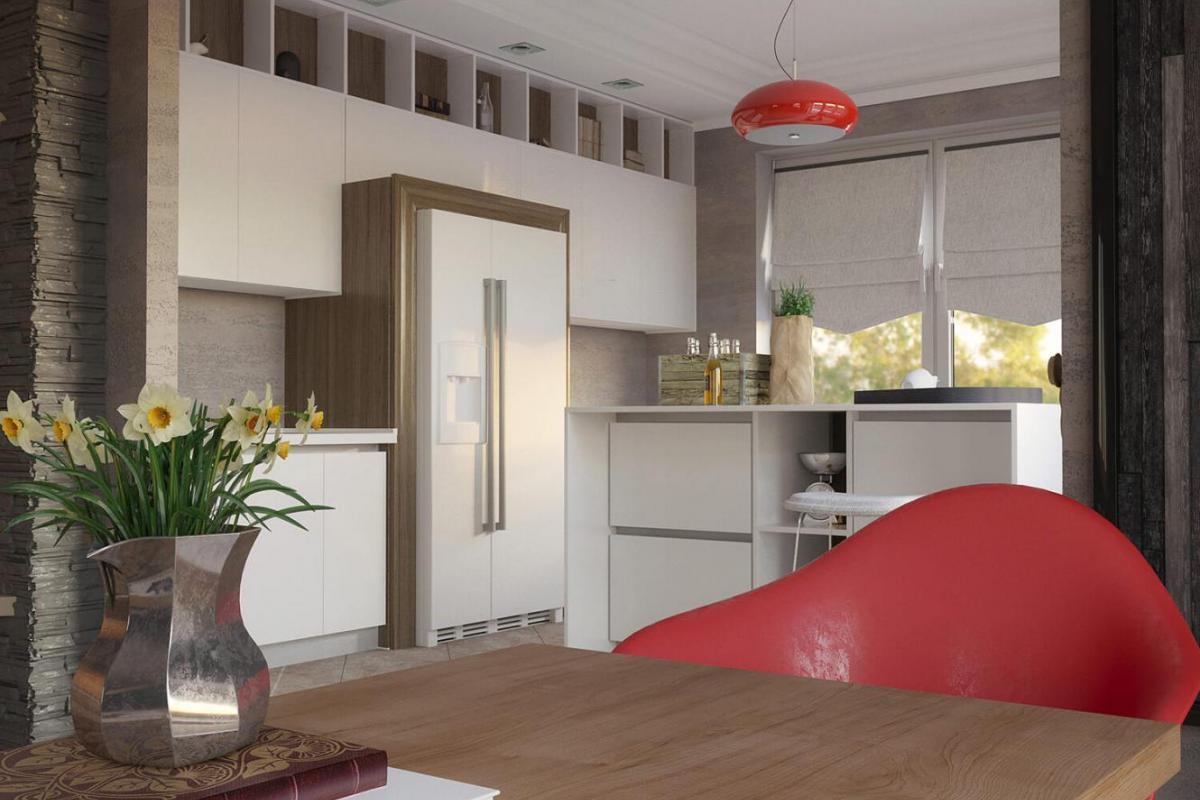 Дизайн интерьера кухни. Валерьяново | Ndesign.by