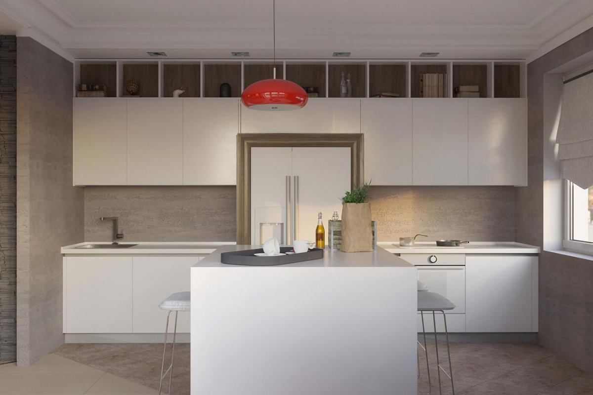 Современный дизайн кухни. Д. Валерьяново | Ndesign.by