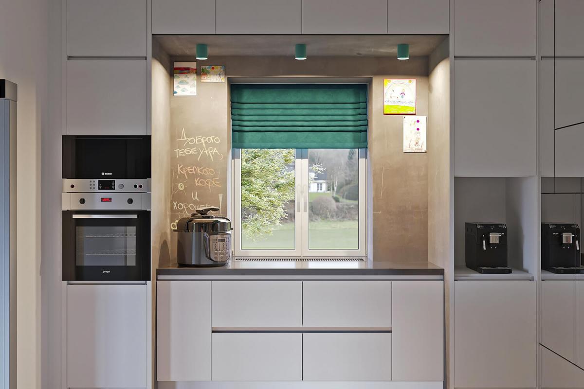 Минимализм. Дизайн кухни. Колодищи | Ndesign