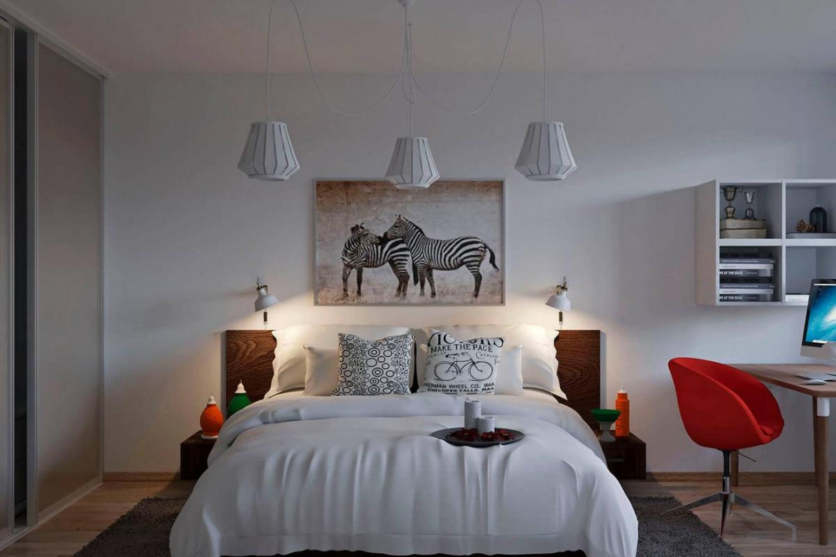 Дизайн спальни из Икея | Ndesign