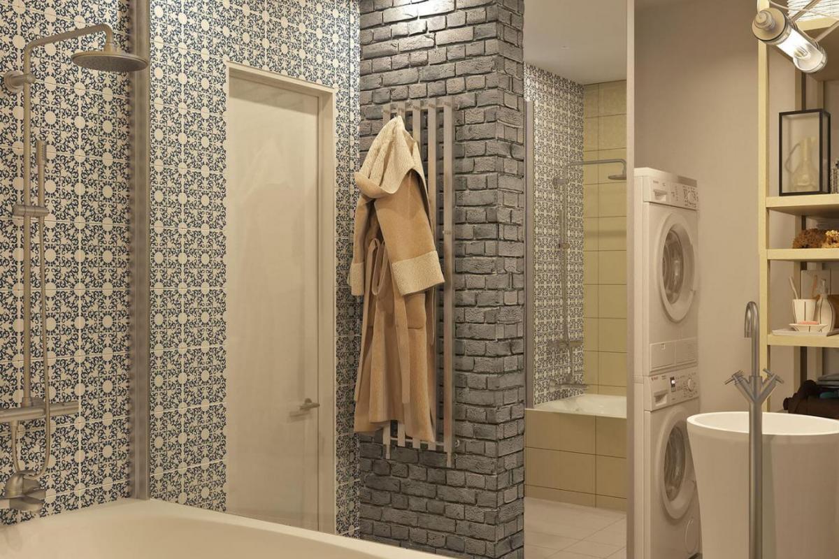 Дизайн маленького санузла | Ndesign.by