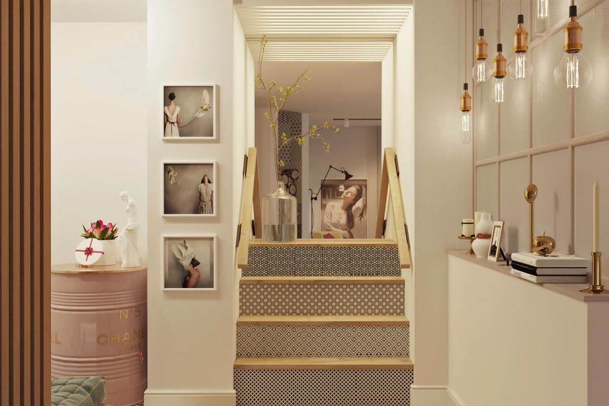 Интерьер прихожей в квартире. Туровского 4 | Ndesign